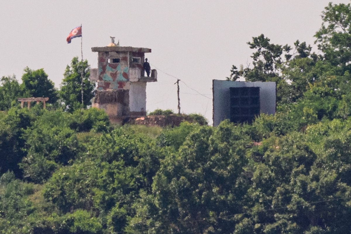 North Korean man detained after crossing land border, Seoul says