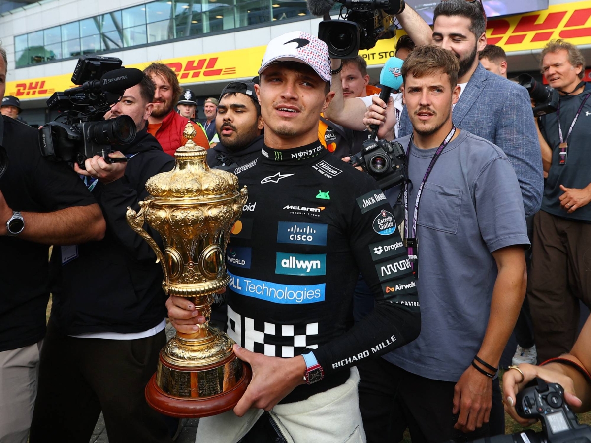 Norris revels in emotional first home win