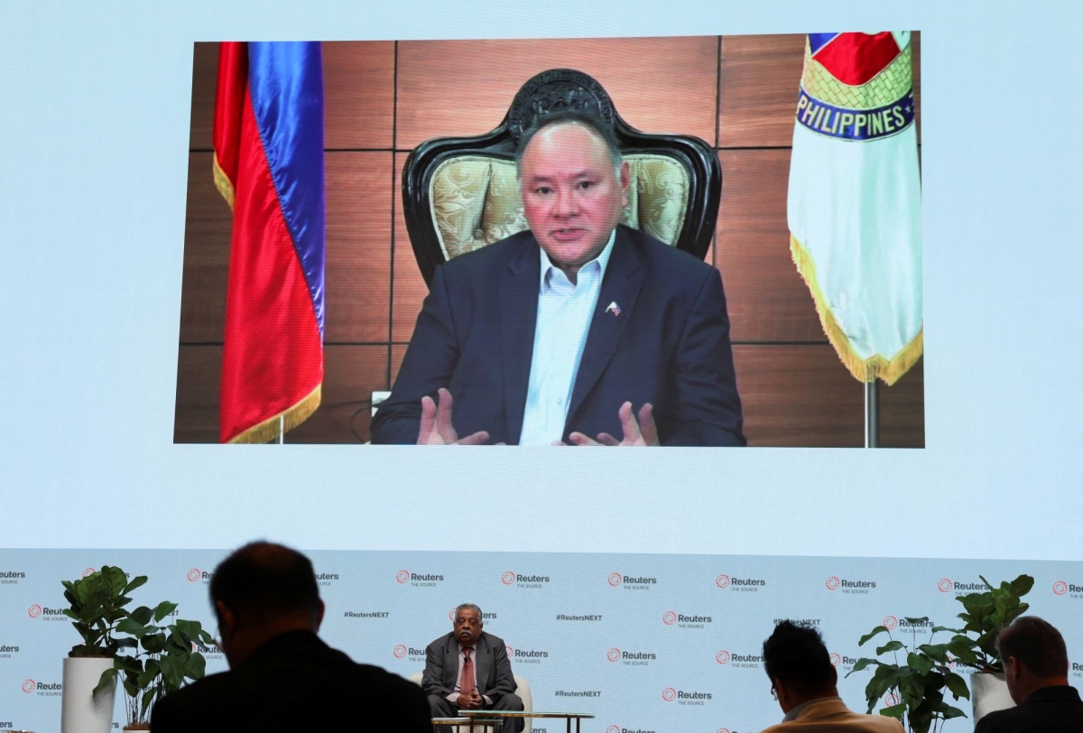 Philippine defense chief rules out U.S. as factor in China's 'expansionist' agenda