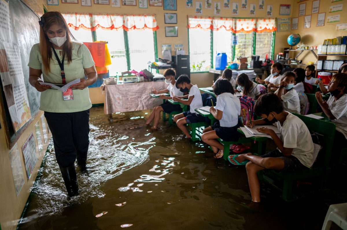Philippines struggling to ready underfunded schools for climate hazards