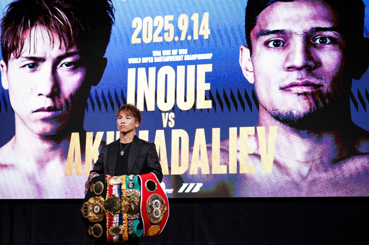'Monster' Inoue to face Akhmadaliev in Nagoya