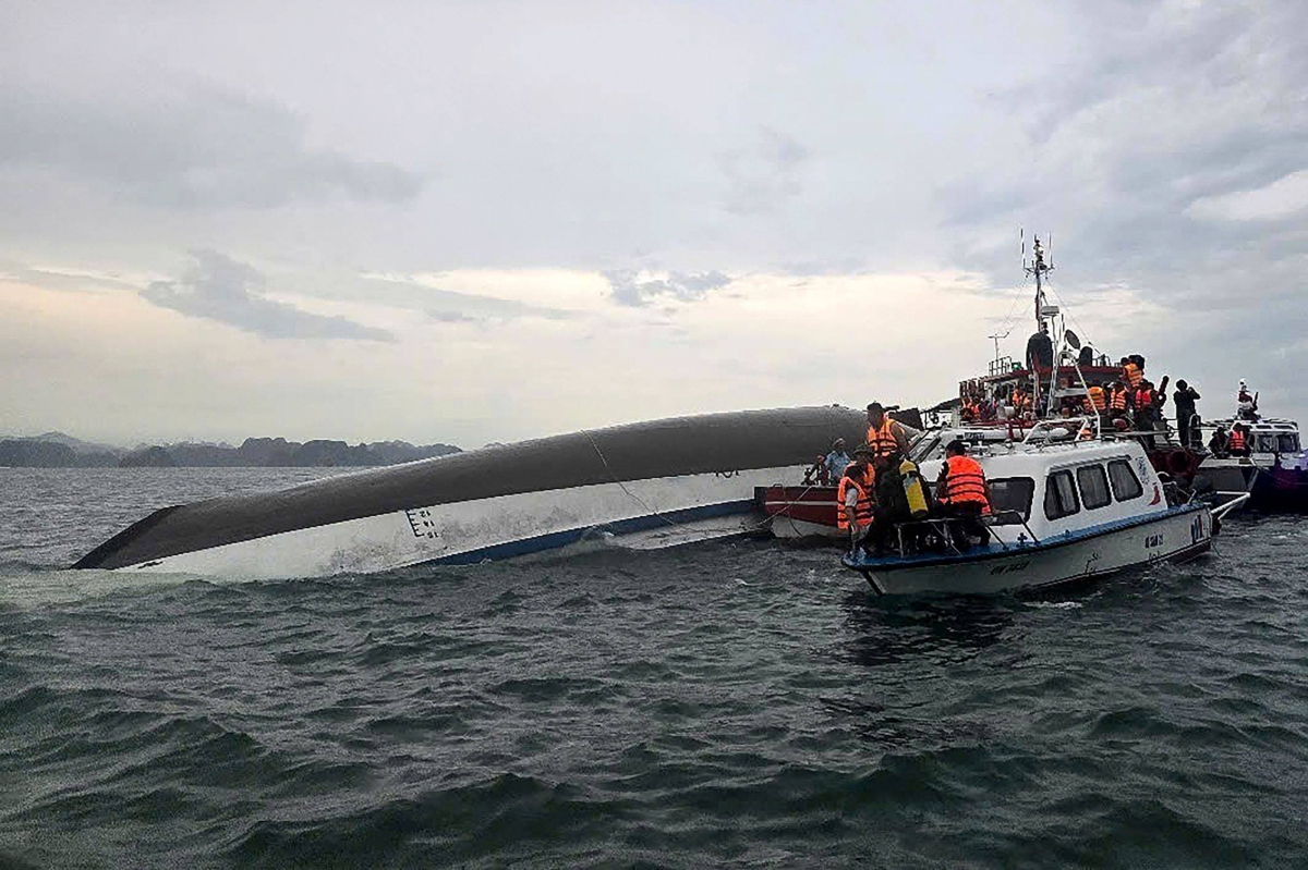 Death toll from Vietnam tourist boat accident climbs to at least 38