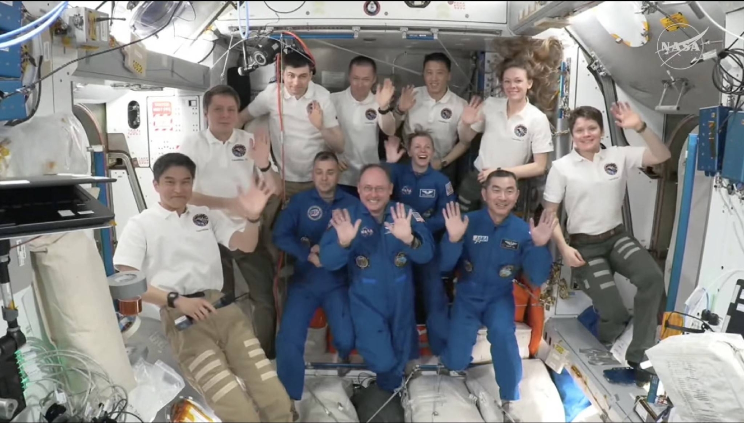 Kimiya Yui at the International Space Station