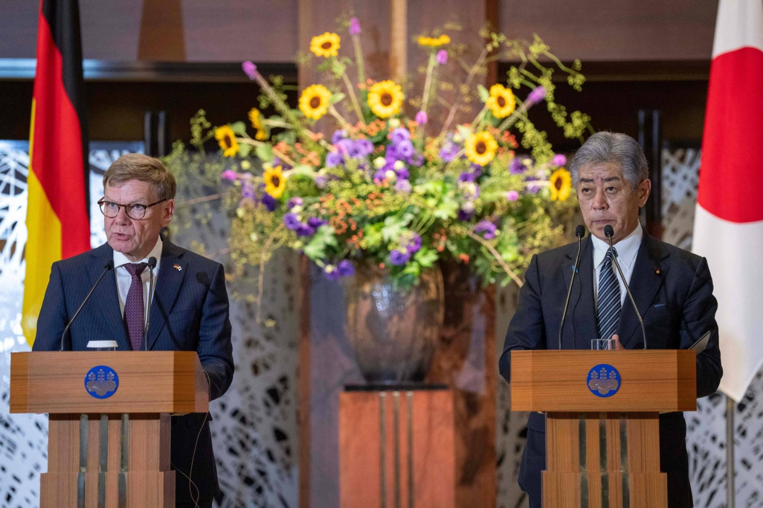 Top Japanese and German diplomats vow to boost economic security cooperation