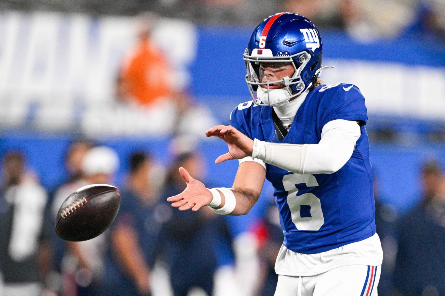 Giants quarterback Jaxson Dart cleared after injury scare