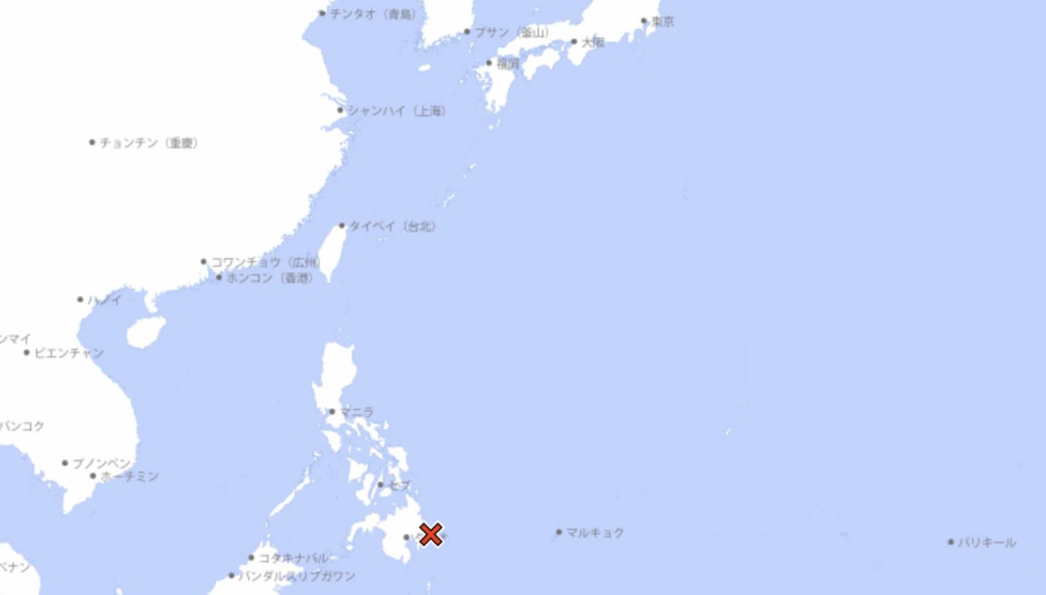  Tsunami warning issued after strong earthquake strikes off southern Philippines 