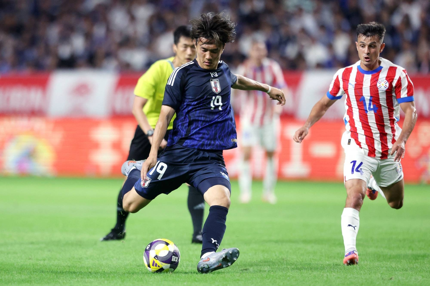 Samurai Blue coach hails strikers after rescuing Paraguay draw