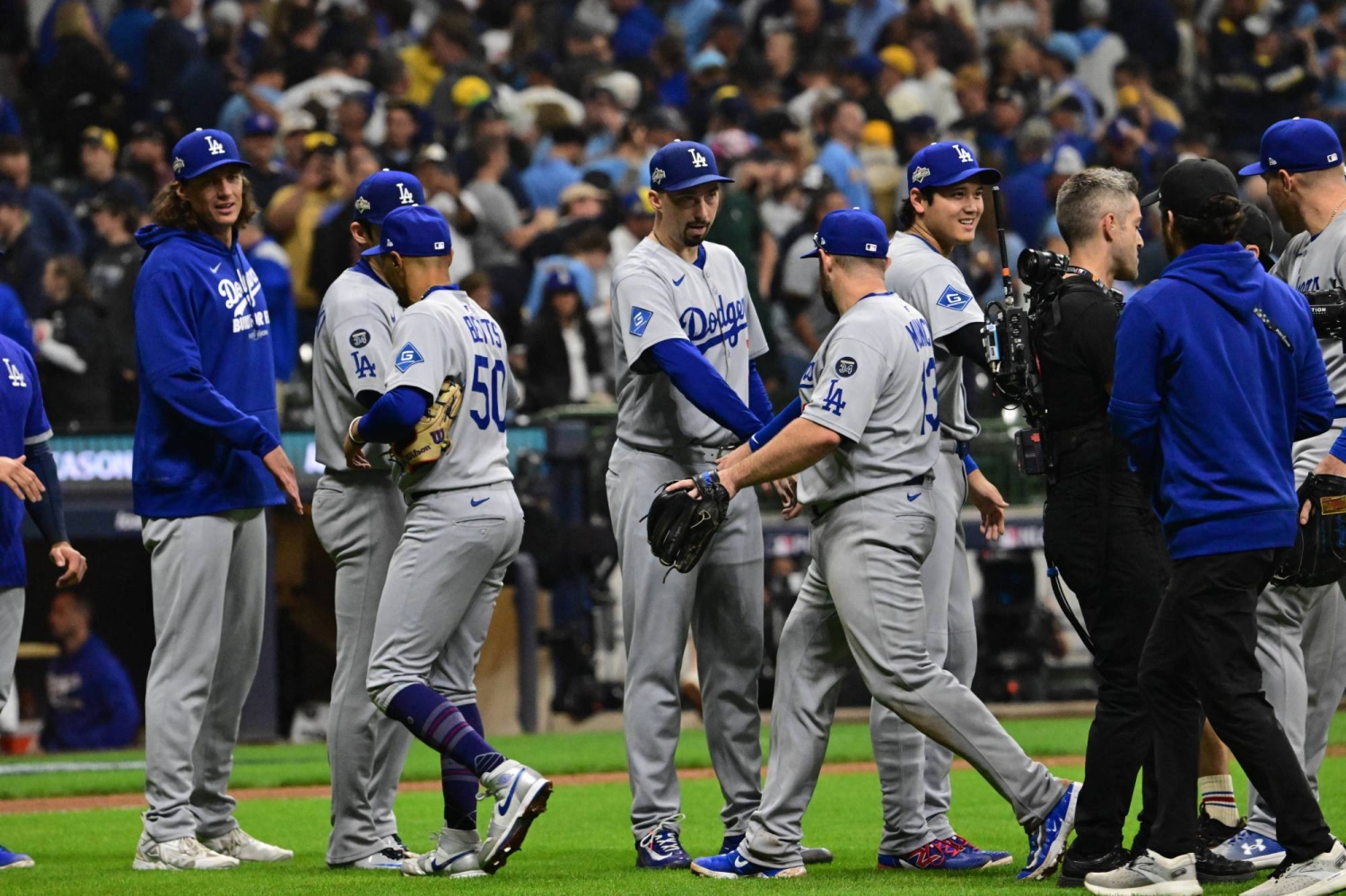  Dodgers barely preserve Blake Snells win in NLCS opener 