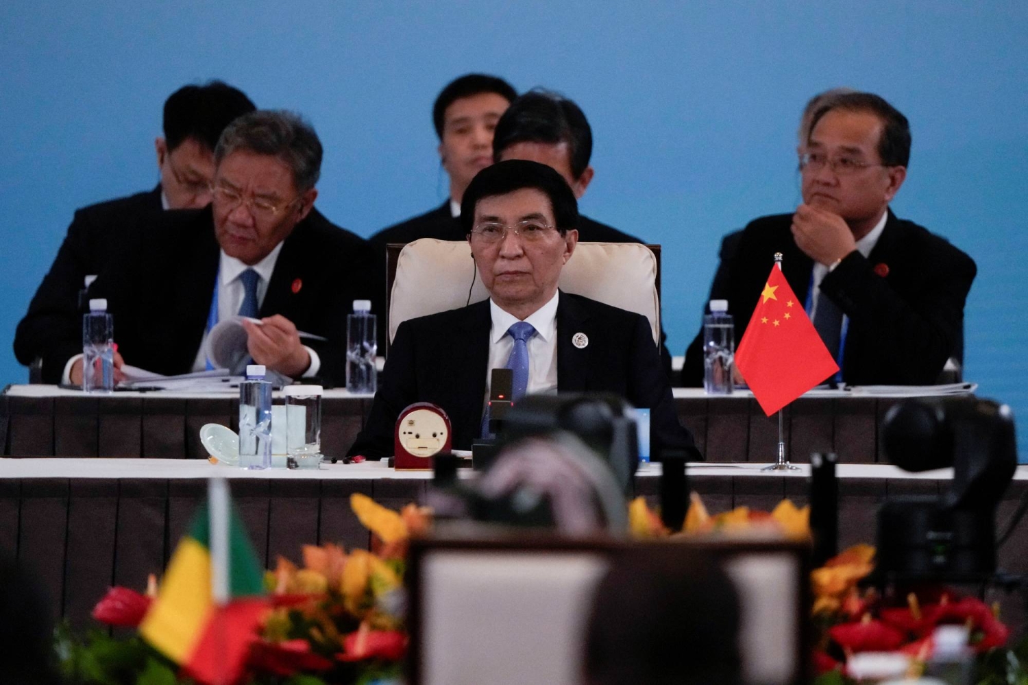 No. 4 China official says peaceful 'reunification' with Taiwan is best path forward