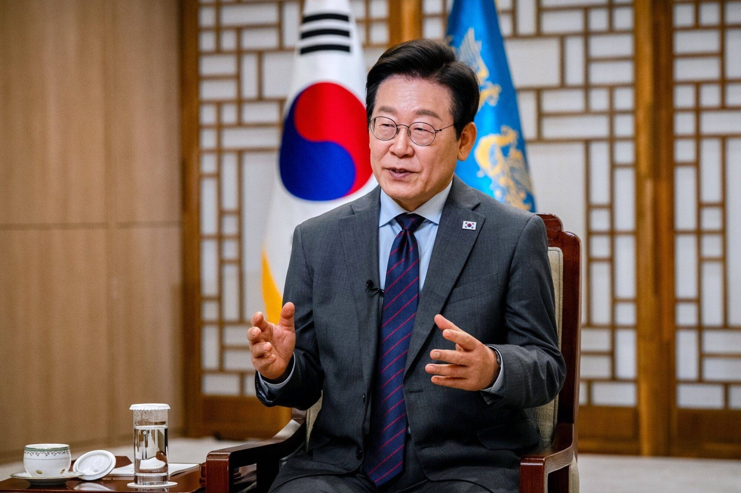 U.S.-Korea fund stuck on key points ahead of Trump visit, Lee says