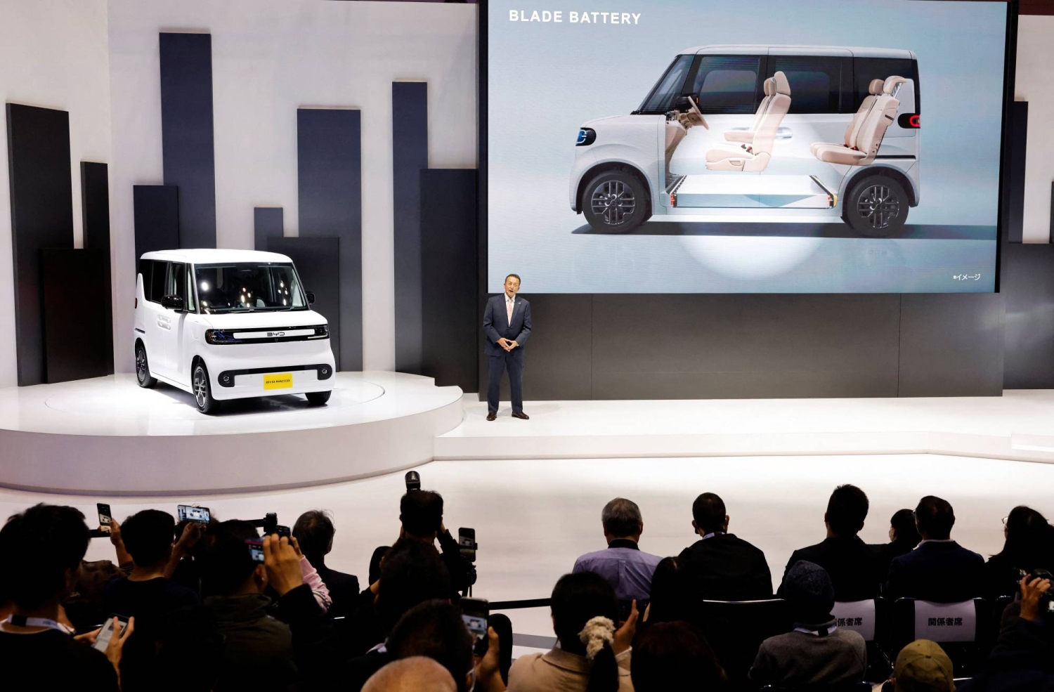 At Japan Mobility Show, BYD gears up to conquer Japan's EV market