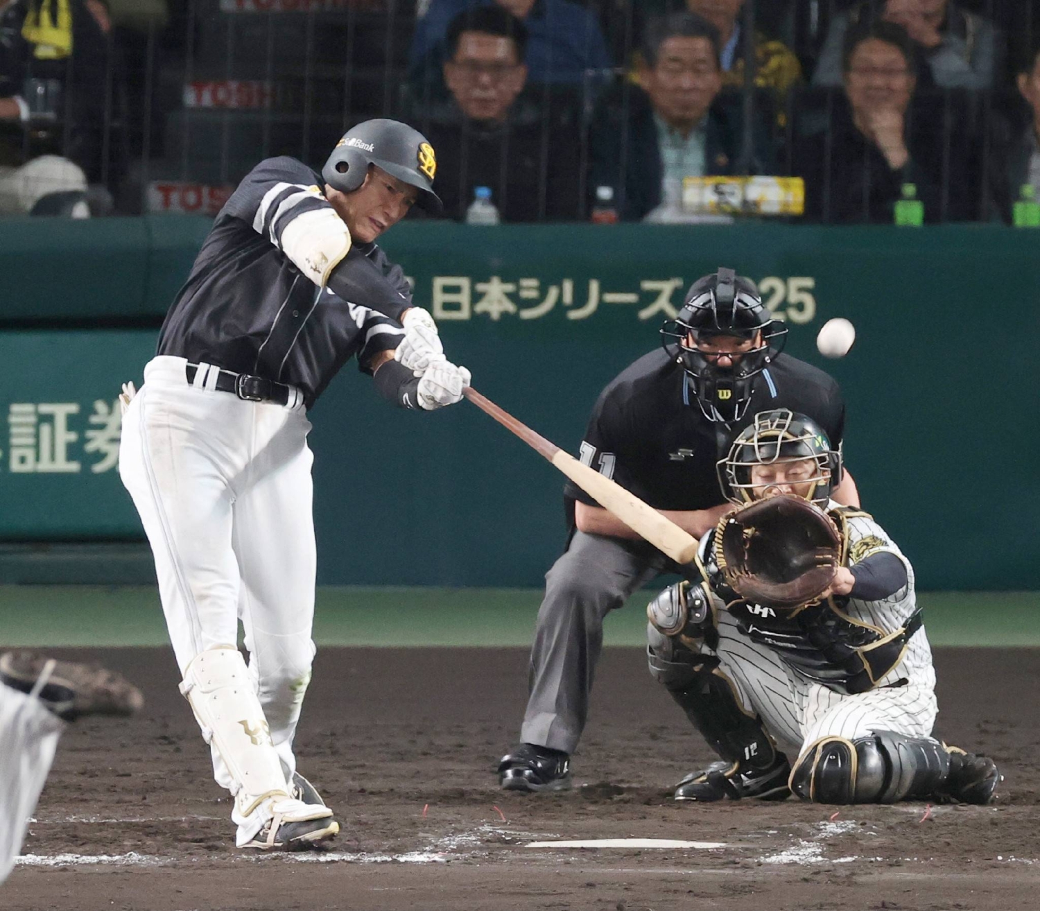 Hawks rally past Tigers in 11th to win Japan Series