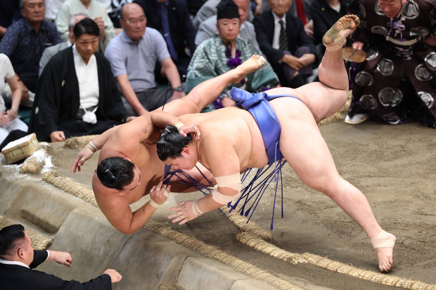 Yokozuna duo Onosato and Hoshoryu poised for another clash of titans