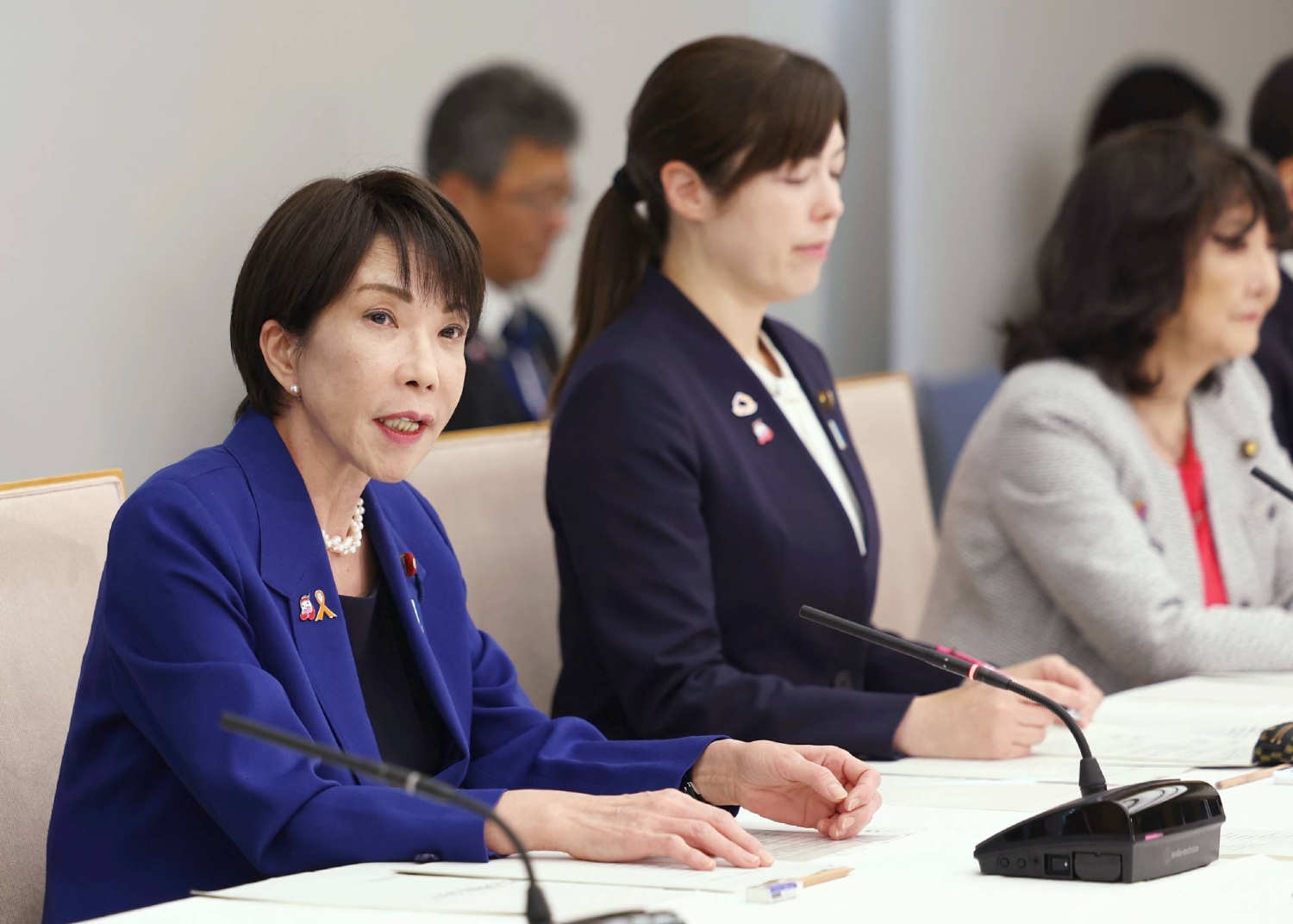 Takaichi calls for the updating of Japan's economic security law