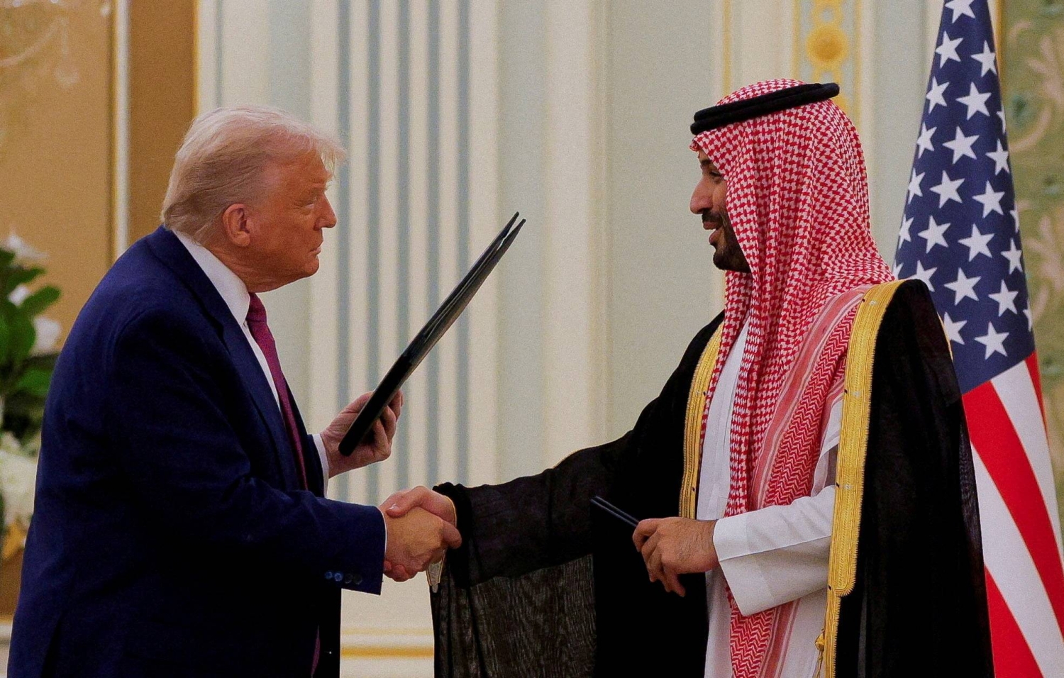 Before talks with Trump, Saudi Arabia doubles down on terms for Israel ties