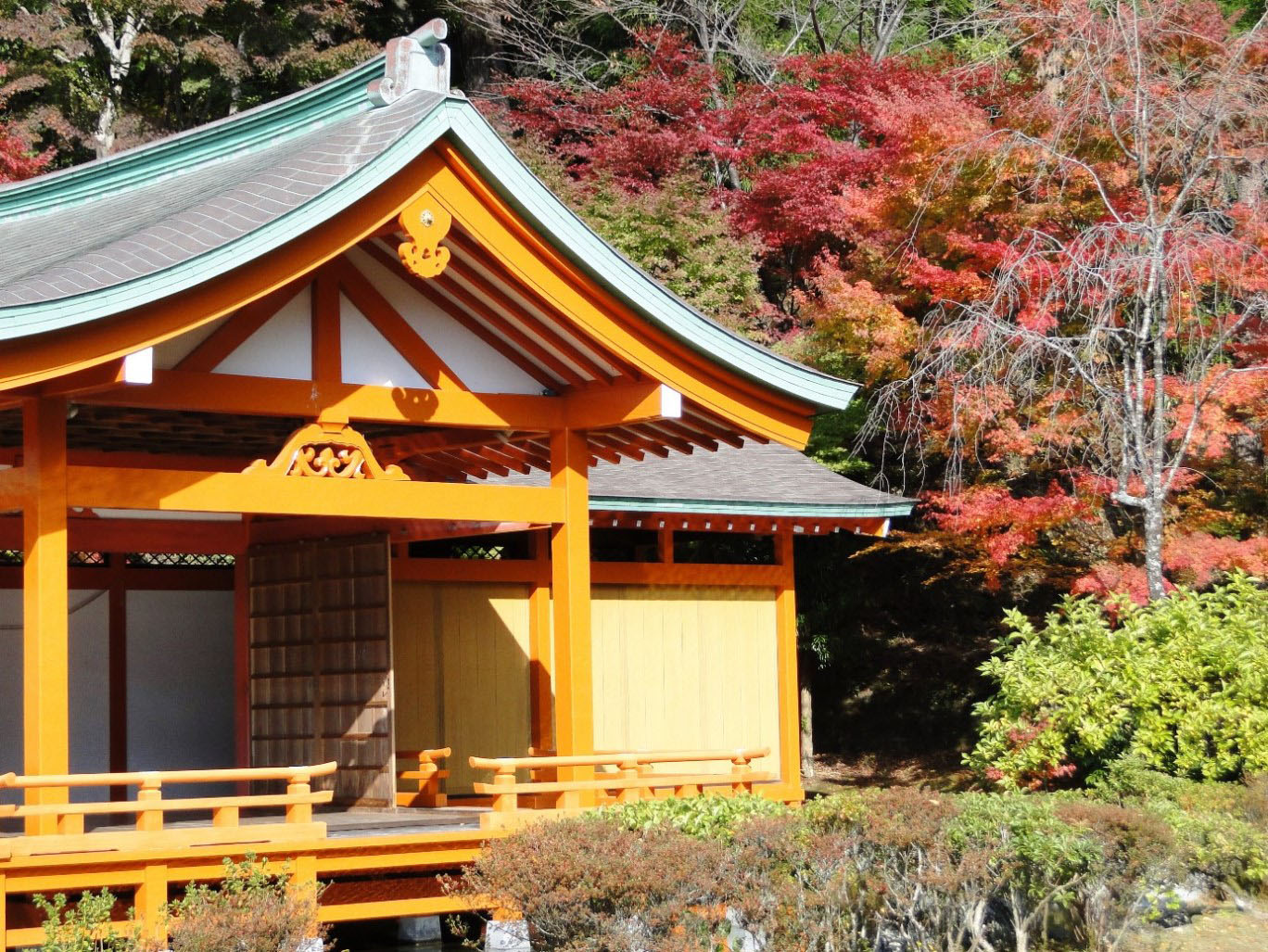 The shrine on the grounds of Heike no Sato. | PHOTO MANDY BARTOK