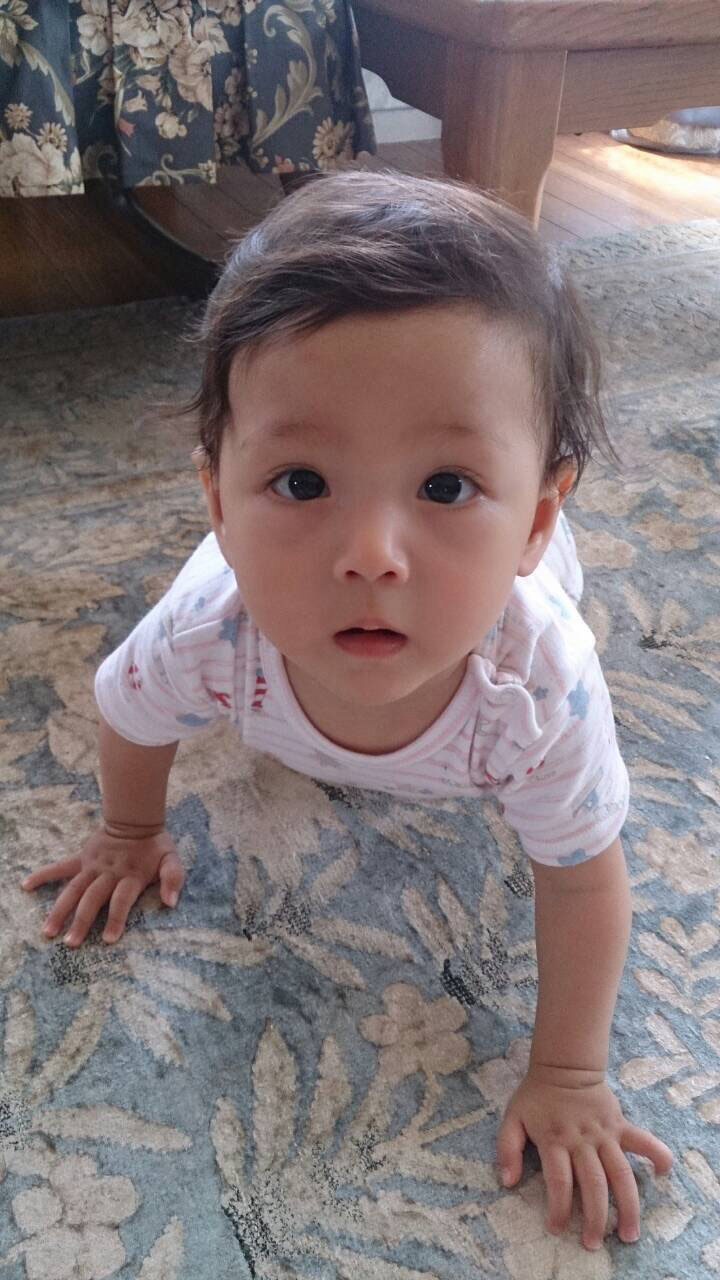 Lucia, the daughter of Romanian Cosmin Florescu and his wife, Naoko. | COURTESY OF THE PARENTS
