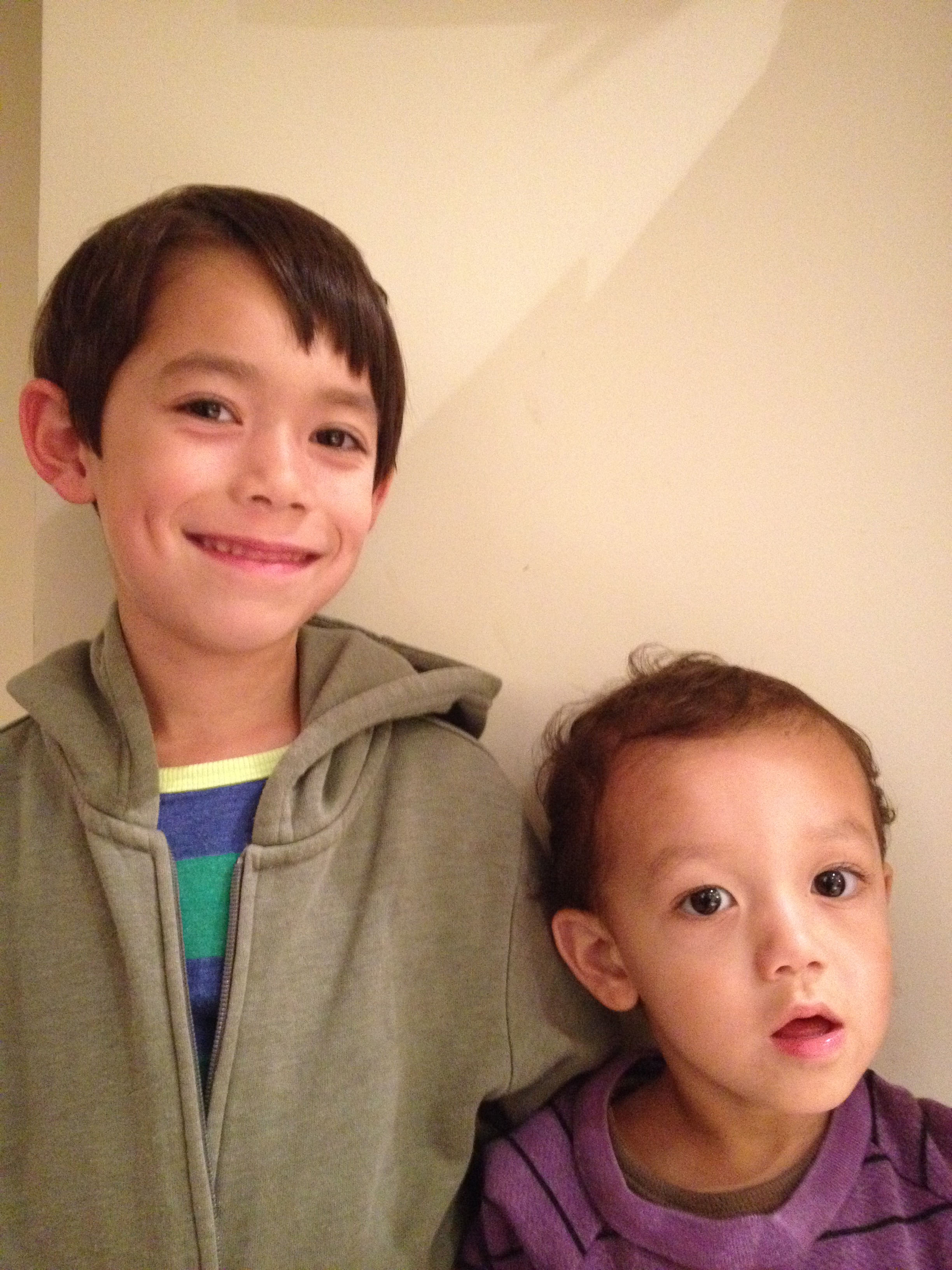 Tobin Satoshi Pooten and Eli Tadashi Pooten, the sons of German-Japanese couple Holger and Misao. | COURTESY OF THE PARENTS