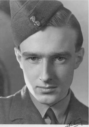 Derrick Woollacott at age 19, photographed by Gordon Anthony, renowned portrait photographer and his mentor at the Air Ministry in London. | GORDON ANTHONY
