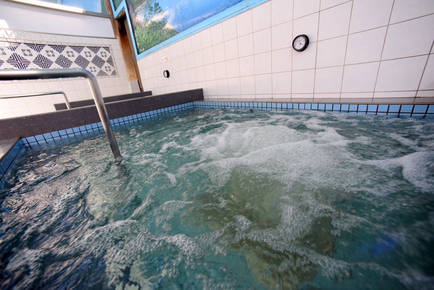 One of the baths at the Inariyu sento in Tokyo