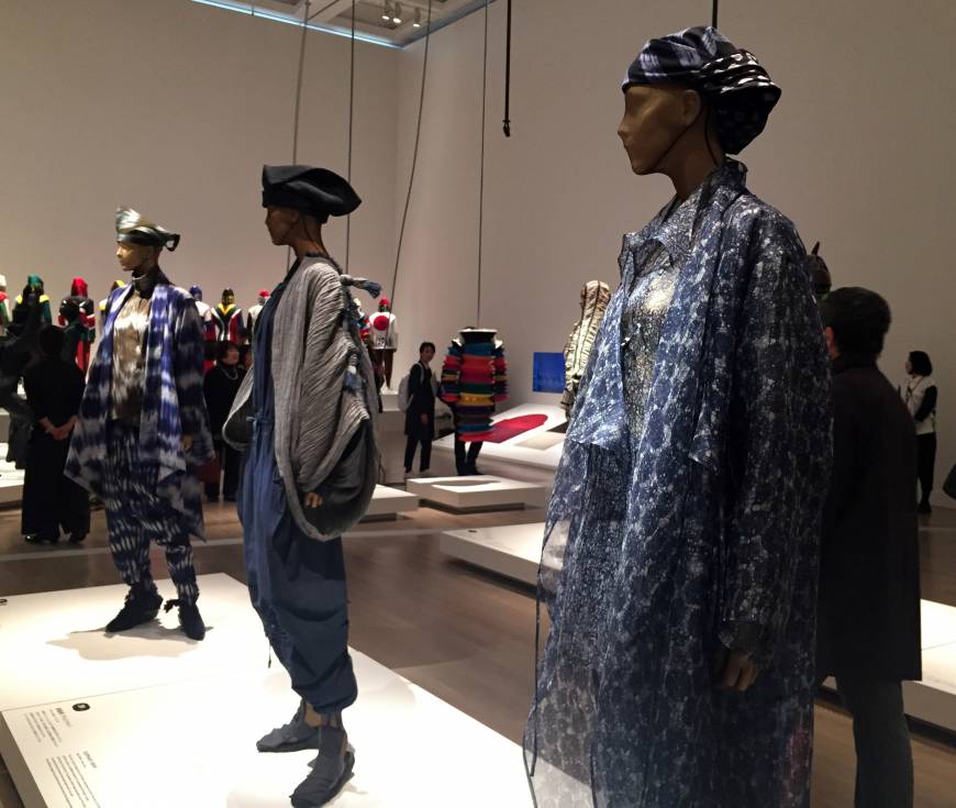 Installation view from 'Miyake Issey Exhibition: The Work of Miyake Issey' at The National Art Center, Tokyo. | MIO YAMADA
