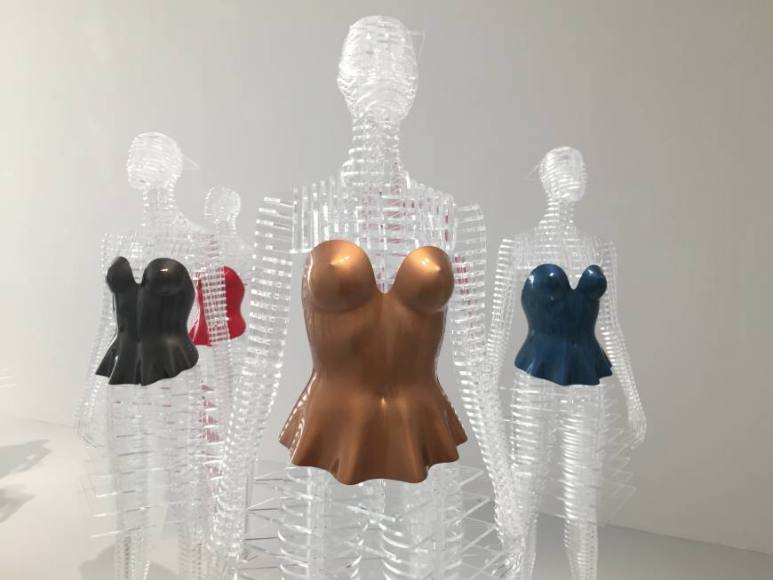 Installation view from 'Miyake Issey Exhibition: The Work of Miyake Issey' at The National Art Center, Tokyo. | MIO YAMADA