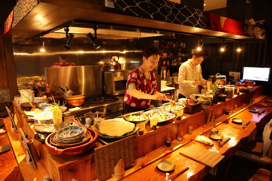 Yoshikawa, a recently opened katei ryōri (home-cooking) counter restaurant