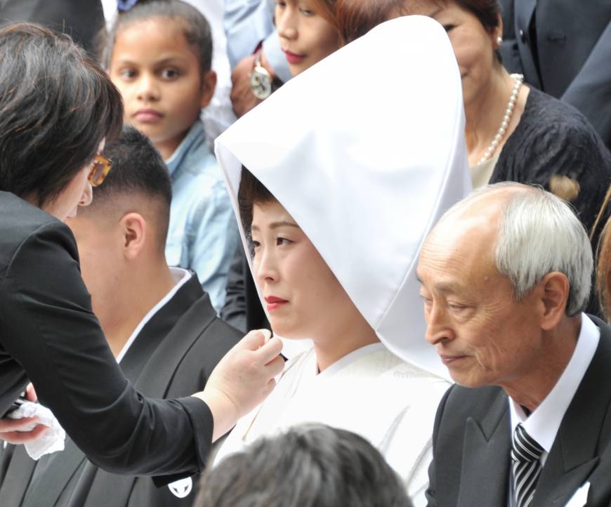A staffer at Tokyo