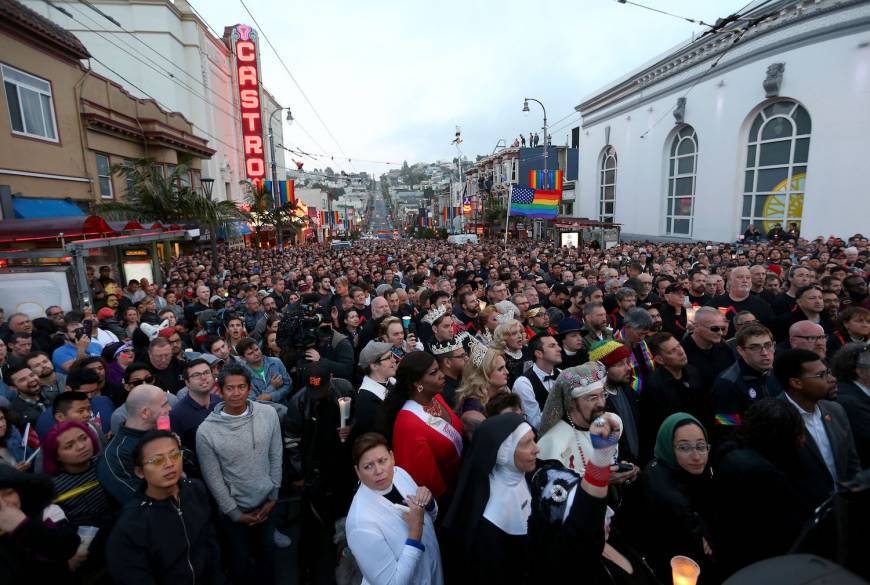 The Castro district in San Francisco, California.