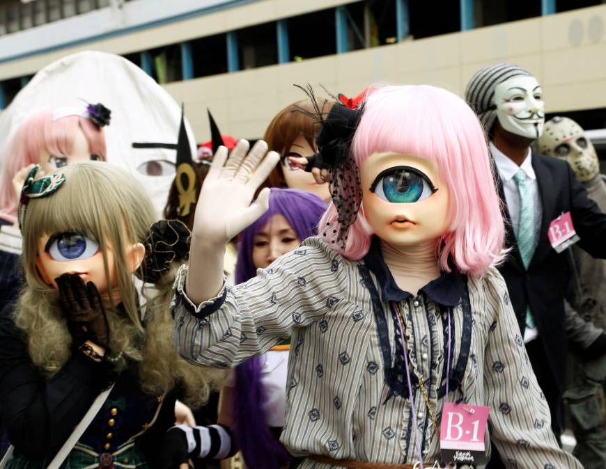 The all-seeing ... — from the  Kawasaki Halloween Parade, Oct. 30. 