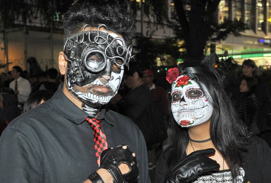 El steampunk — from the  Halloween celebrations in Shibuya, Oct. 30. 
