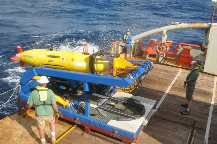 Nauticos has concentrated its deep-sea expeditions in the South Pacific off Howland Island.