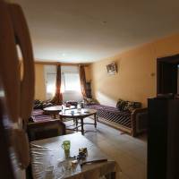 A picture taken Saturday shows the living room of Younes Abouyaaqoub, one of the suspects of the Barcelona and Cambrils attacks, after police officers carried out a search linked to the deadly terror Barcelona attack at the home in Ripoll, two days after a van plowed into the crowd, killing 13 and injuring over 100. | AFP-JIJI