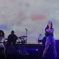 Pop power: Swedish singer Zara Larsson performs at the indoor Mountain Stage for a set that included her tracks \"Never Forget You\" and \"Lush Life.\" | NAOMI SCHANEN