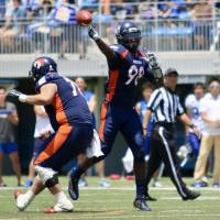 University of Michigan product Devin Gardner is preparing to embark on his second season in Japan as a quarterback for the Nogami Sagamihara Rise. | KAZ NAGATSUKA