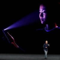 Apple\'s iPhone X is introduced by Senior Vice President of Worldwide Marketing, Phil Schiller, at a launch event Tuesday in Cupertino, California. | REUTERS