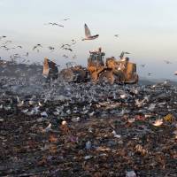 Landfills, sewage plants and farms all naturally produce methane when organic matter decomposes. | BLOOMBERG