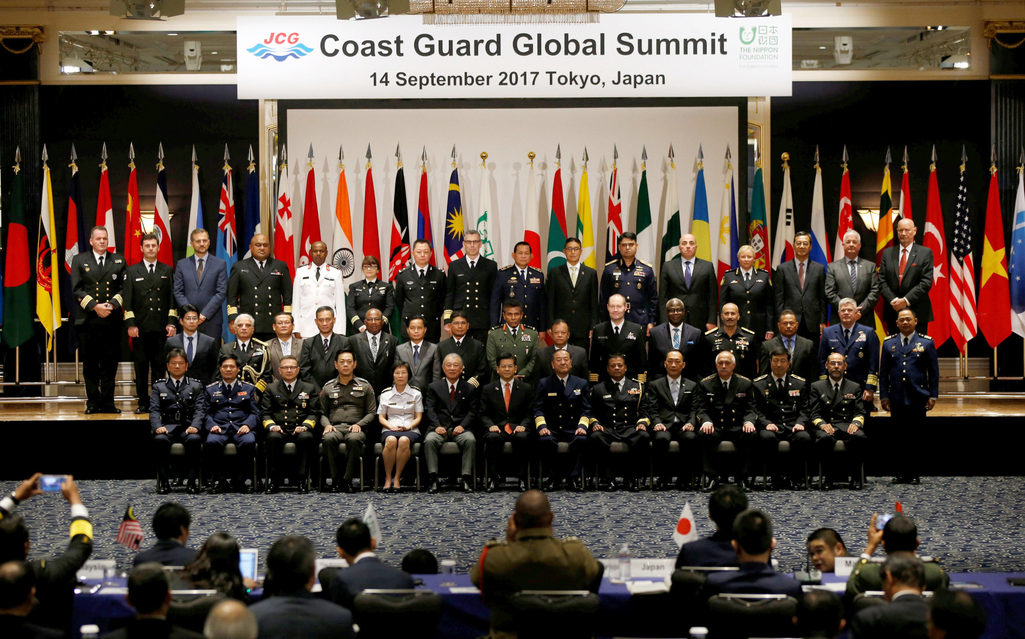 Coast guard leaders from 34 nations gather in Tokyo for ...