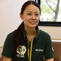 Japan Guide Dog Association employee Mika Anbo says the organization is always looking to try out new breeds. | SATOKO KAWASAKI
