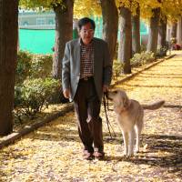 Tokyo University of Agriculture professor Mitsuaki Ohta says many urban spaces haven\'t been designed with guide dogs in mind. | COURTESY OF MITSUAKI OHTA