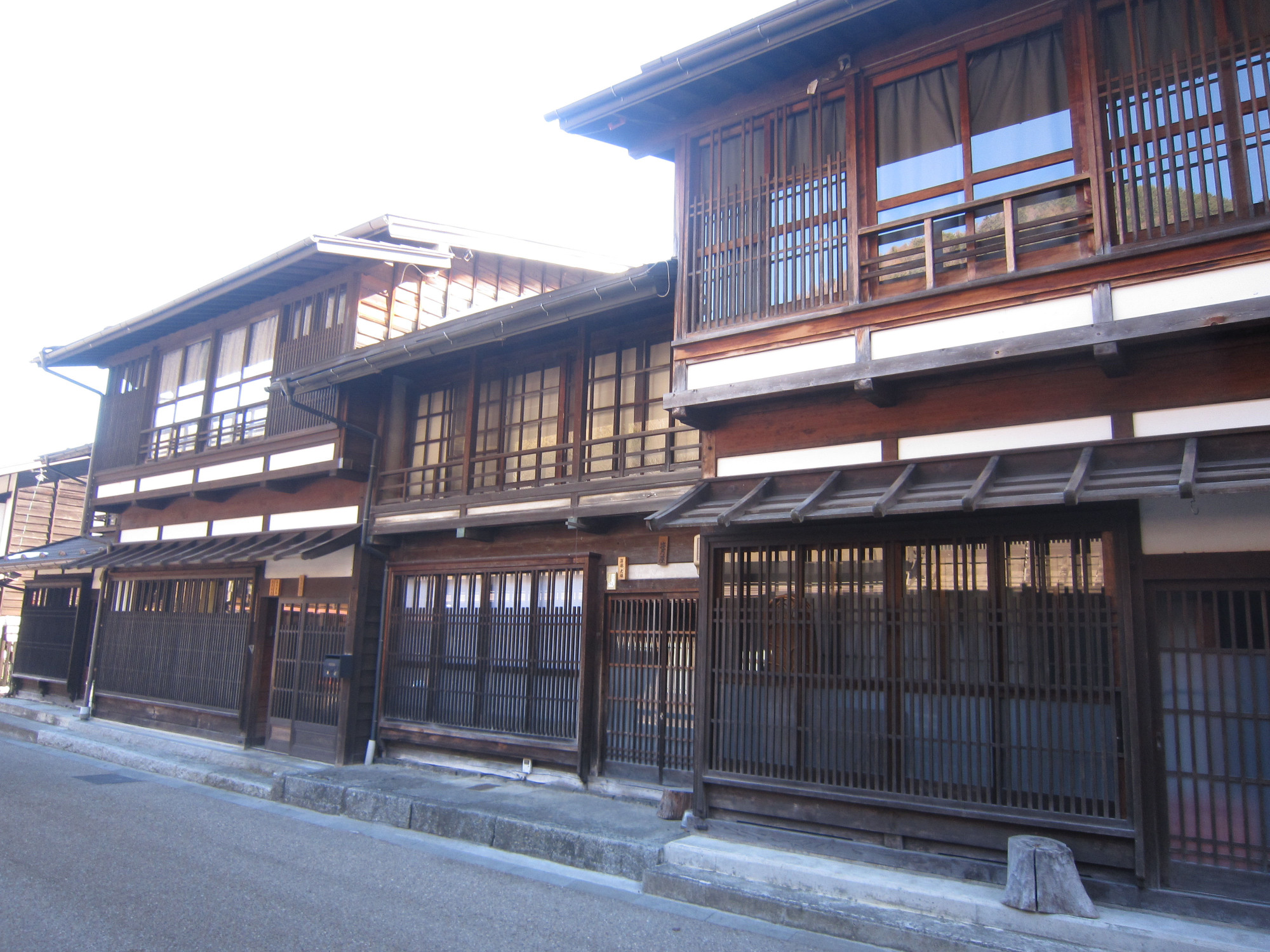 Traditional facade: The buildings that line the main street of Narai are known for their elaborate latticework | KATHRYN WORTLEY
