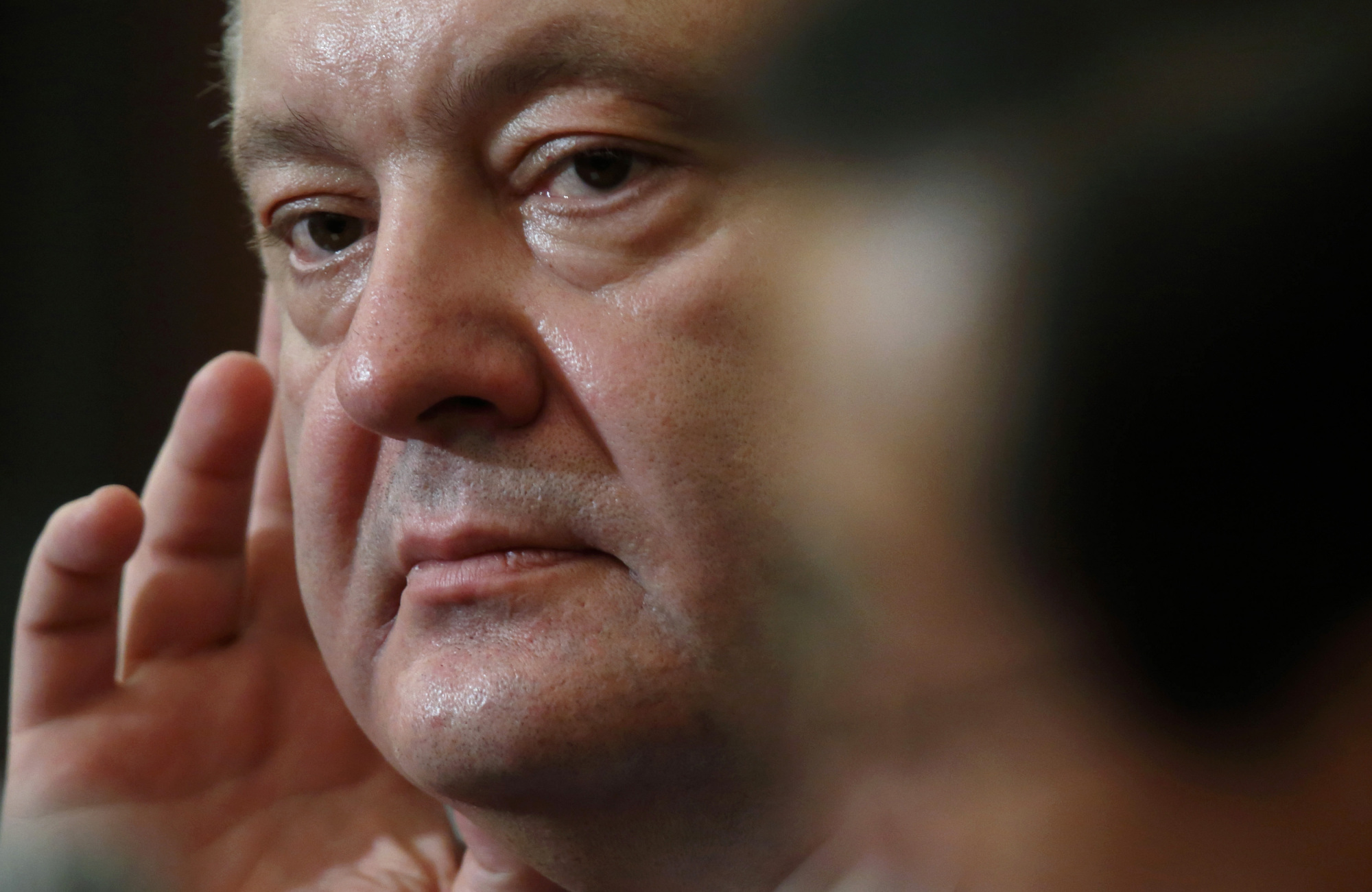 Ukraine President Petro Poroshenko's approval rating has sunk to a dismal level. | BLOOMBERG