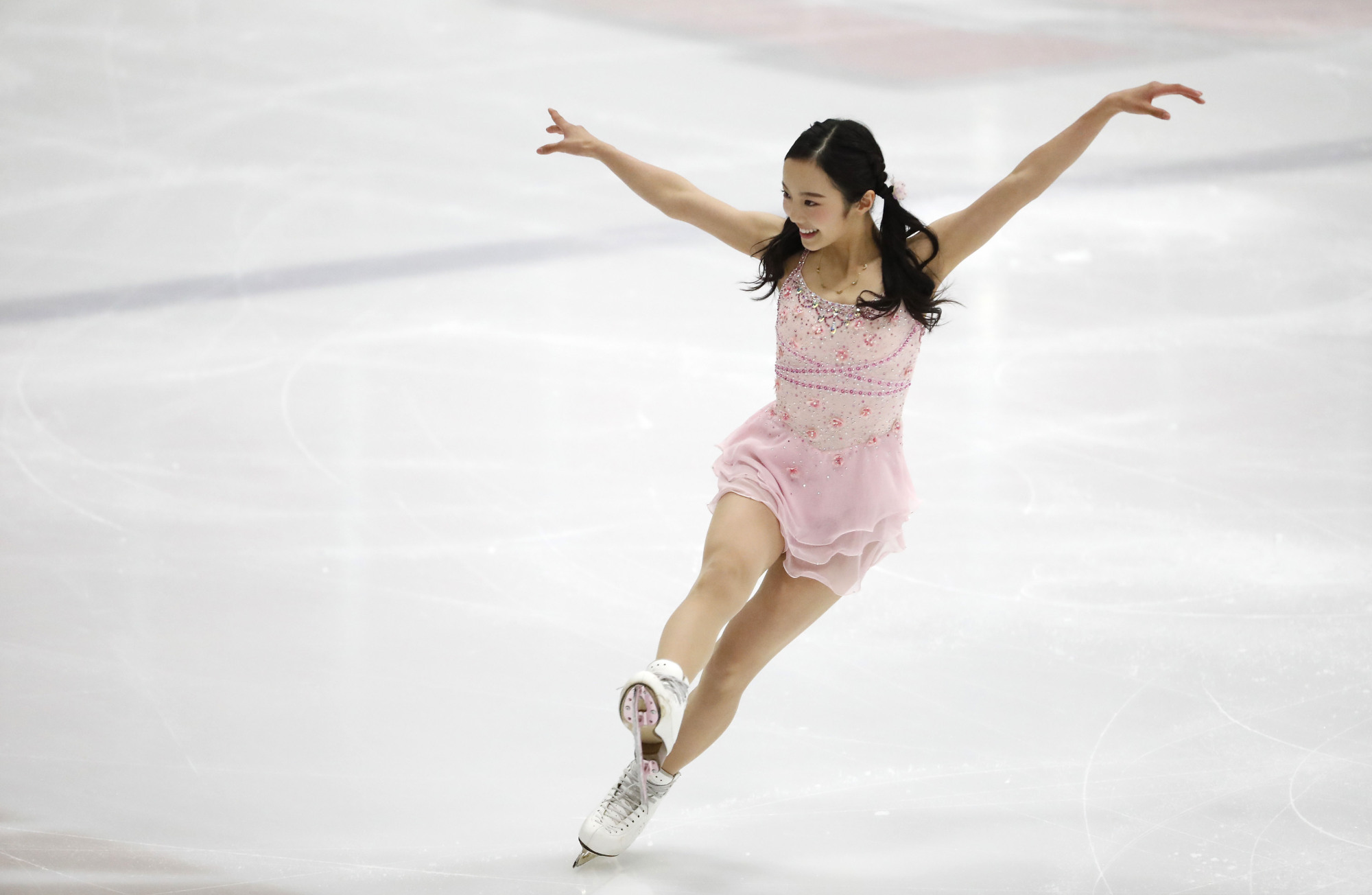 Marin Honda had a sensational debut on the senior circuit over the weekend in Salt Lake City at the U.S. International Figure Skating Classic. | USA TODAY / VIA REUTERS