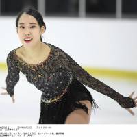 Mai Mihara, who finished fifth at the world championships last season, took second place at the Autumn International Classic in Montreal on Saturday. | KYODO