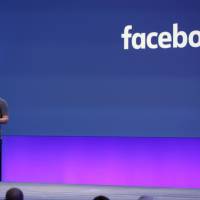 Facebook CEO Mark Zuckerberg speaks on stage during the Facebook F8 conference in San Francisco in 2016. | REUTERS