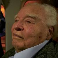Henry Chamberlain, 95, a former U.S. prisoner of war held by the Imperial Japanese Army between 1942 and 1945, explores his past during his visit to Japan in early October. | MAGDALENA OSUMI