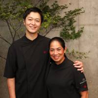Culinary exchange: Chefs Hiroyasu Kawate and Margarita Fores cooked together in Tokyo after their June collaboration in Manila. | SHINICHIRO FUJII (COURTESY FLORILEGE)