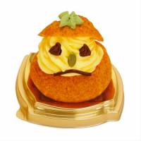 Ghost Pumpkin Cream Puffs deliver some frighteningly good flavors this Halloween. | COURTESY OF FAMILY MART