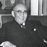 Former Prime Minister Tanzan Ishibashi, shown here in December 1958. | STEPHEN MANSFIELD