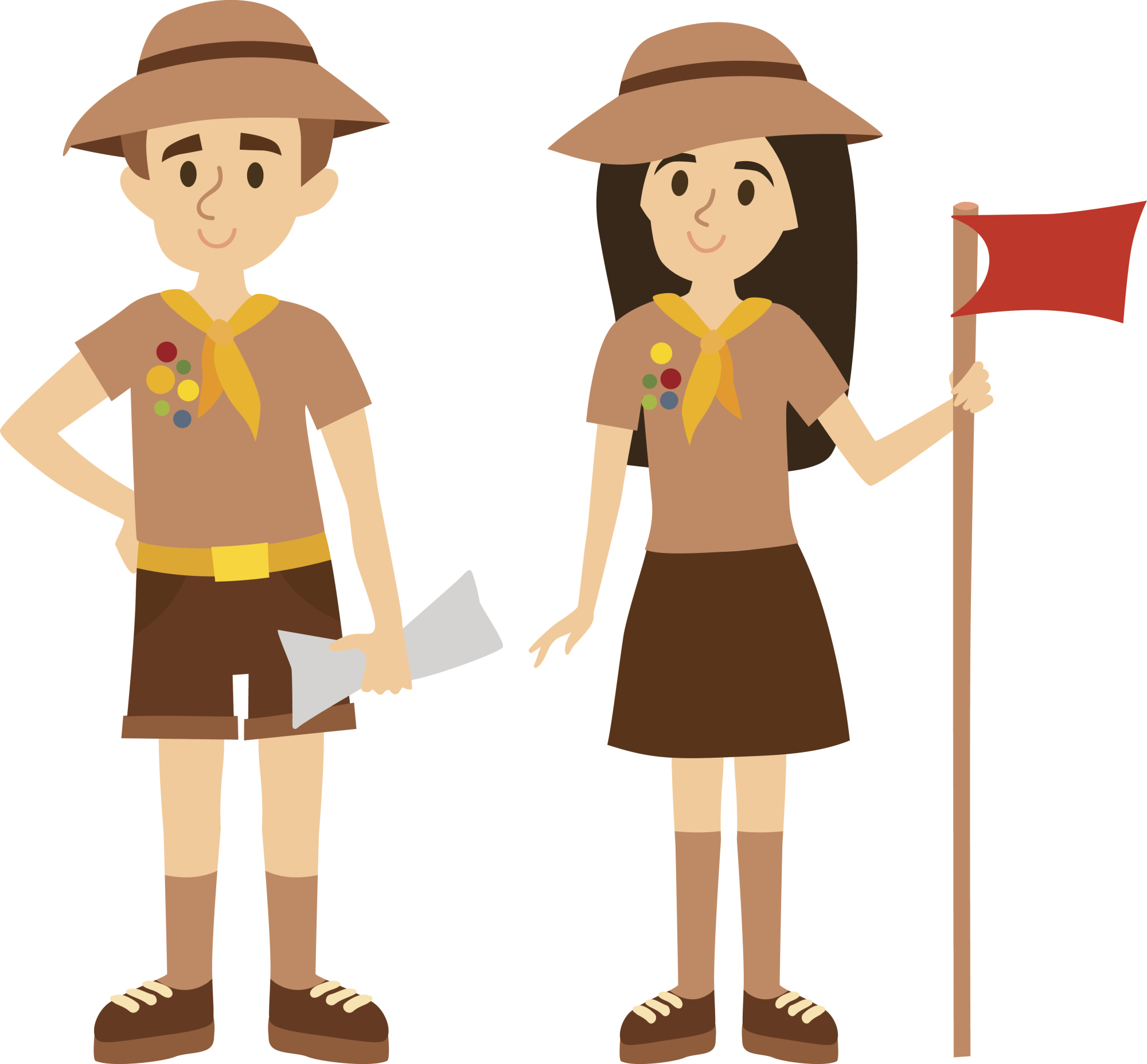 boy scouts of the philippines clipart